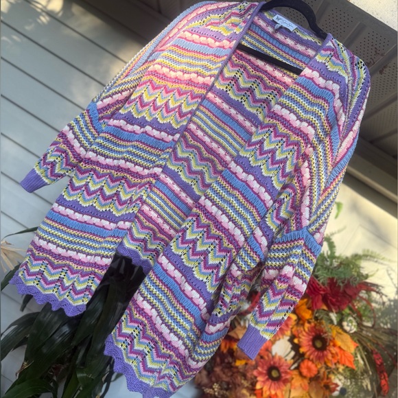 Jessica Simpson Colorful Knit Sweater - Picture 1 of 3